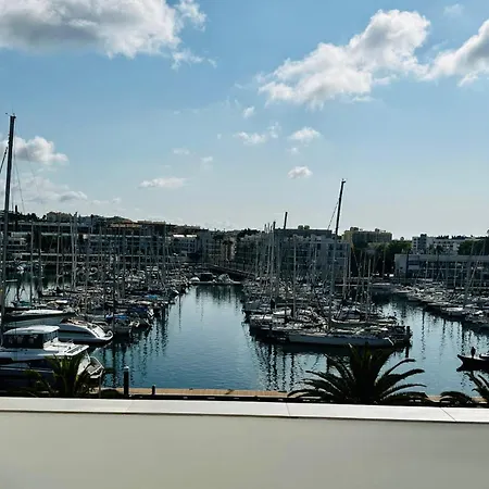 With Spectacular Views Of Marina *