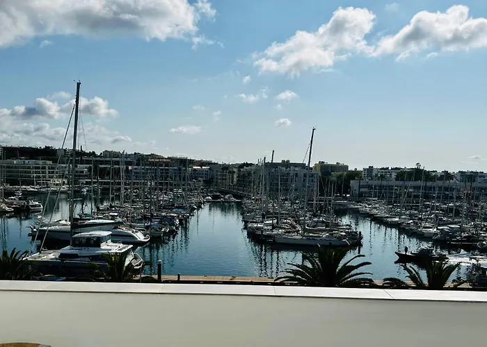 With Spectacular Views Of Marina *